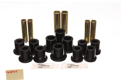 Energy Suspension Ford Rear Spring Bushing Set Complete - Black
