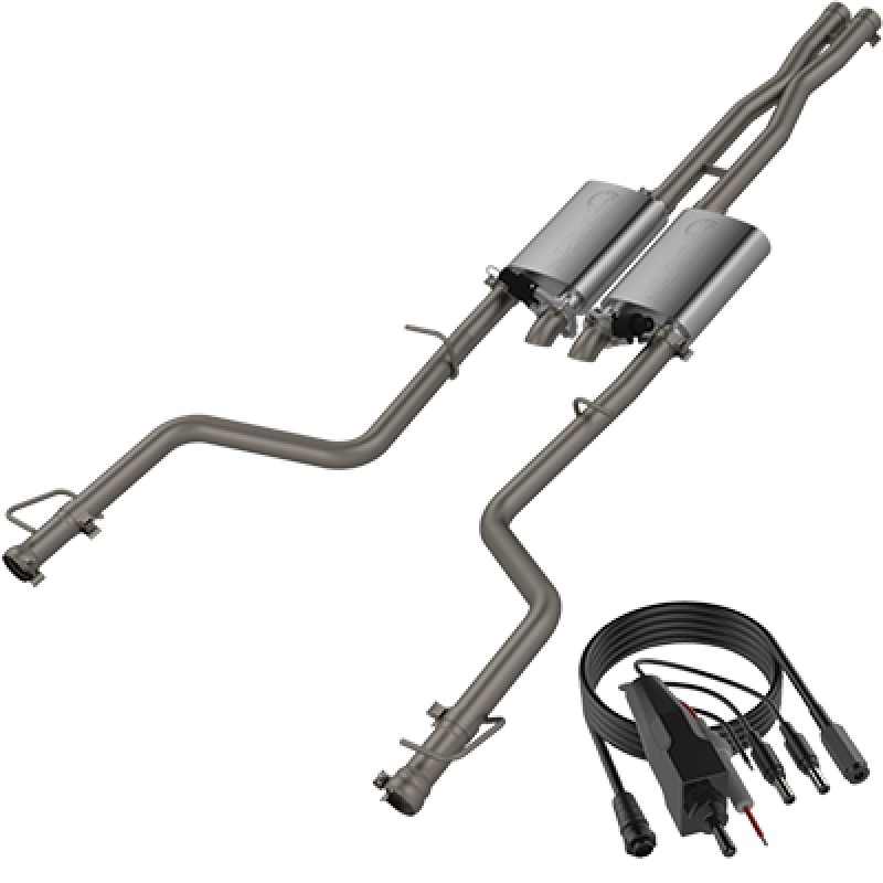 2015-2023 Dodge Challenger 5.7L QTP Screamer Cat Back
