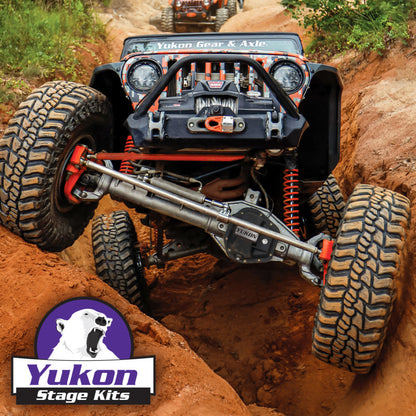 Yukon Gear 18-23 Jeep JL & JT M220 Rear/M210 Front Stage 2 Gear Kit Package 5.38 RATIO w/ F&R Covers