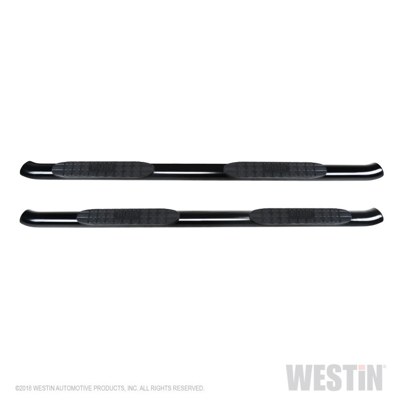Westin 2019-2026 Chevy Silverado/Sierra 1500 Crew Cab Non LD PRO TRAXX 4 Oval Nerf Step Bars - Black