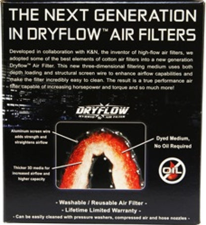 AEM Dryflow Air Filter Conical 5.5in Base OD x 4.75in Top OD x 5in Height