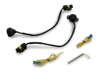 Raxiom 07-23 Jeep Wrangler JK & JL Axial Series Halo LED Fog Lights- Amber