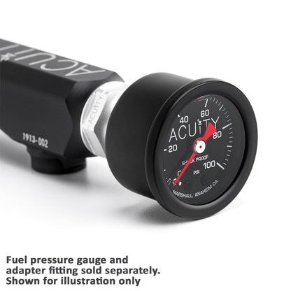 Acuity - K-Series Fuel Rail in Satin Black Finish