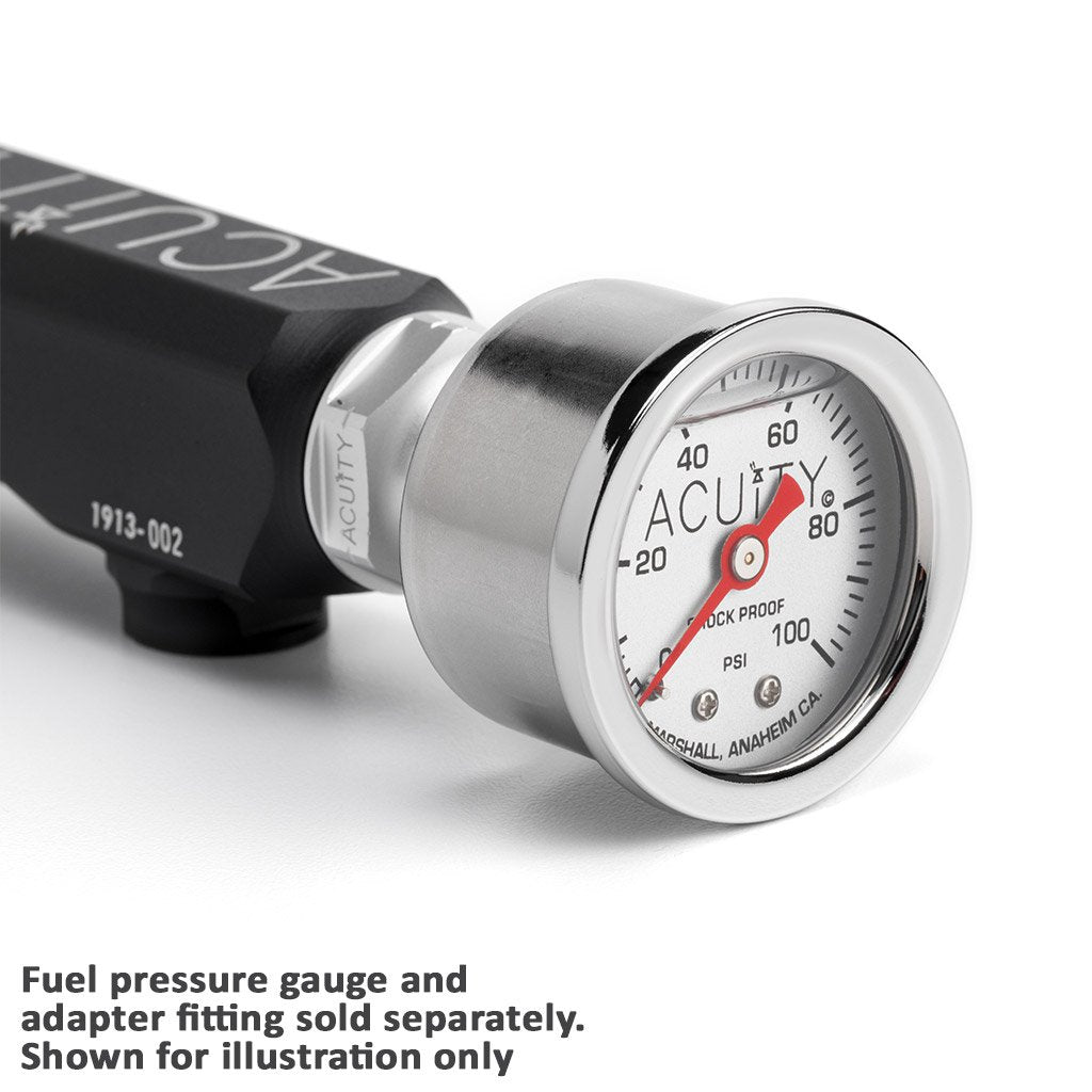 Acuity - K-Series Fuel Rail in Satin Black Finish