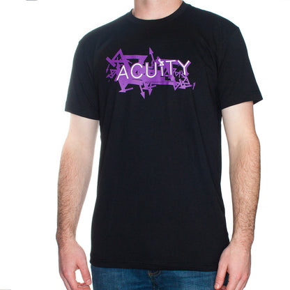 Acuity - Scatter T-Shirt - Black