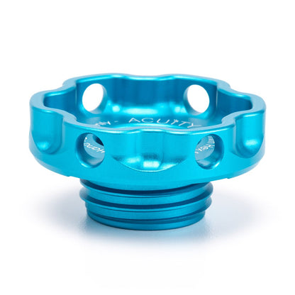 Acuity - Podium Oil Cap in Satin Teal for Hondas/Acuras