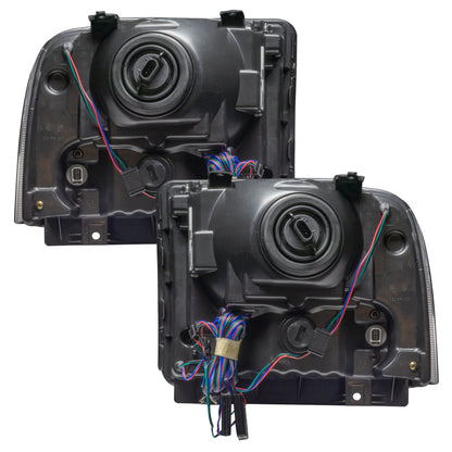 Oracle 05 Ford Excursion SMD HL - Chrome - ColorSHIFT w/ Simple Controller