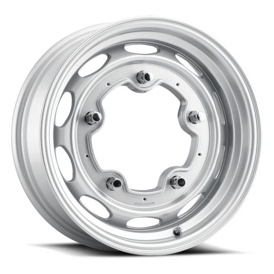 Mobelwagen MW-520S Interceptor 15x5.5in / 5x205 BP / 20mm Offset / 156mm Bore - Silver Wheel