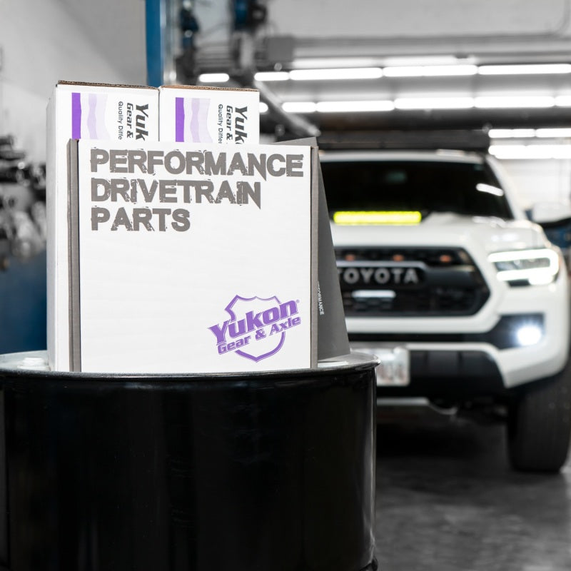 Yukon Gear Ring & Pinion Gear Kit Front & Rear for Toyota 8/7.5R Diff (w/Factory Locker) 4.88 Ratio