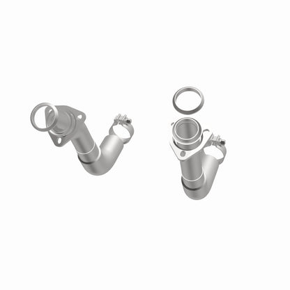 MagnaFlow 66-72 Chevy C10 Pickup V8 2-Piece Front Exhaust Pipe Kit (2in Tubing/Clamps/Inlet Flanges)