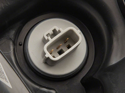 Raxiom 07-13 Toyota Tundra Axial Series Headlights w/ SEQL LED Bar- Black Housing (Clear Lens)