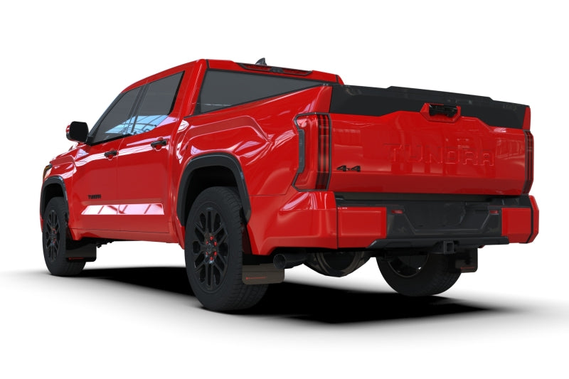 Rally Armor 22-26 Toyota Tundra Black UR Mud Flap w/Red Logo