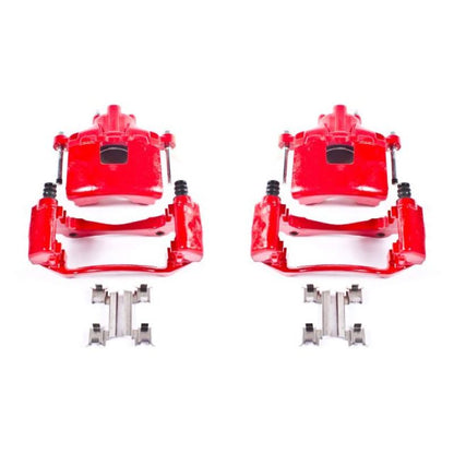 Power Stop 05-09 Buick Allure Front Red Calipers w/Brackets - Pair