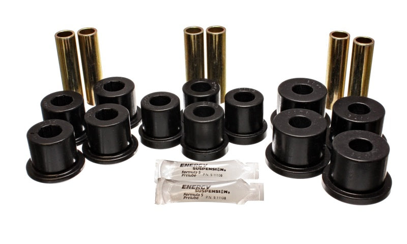 Energy Suspension GM C20/C30 Spring & Shackle Set - Black