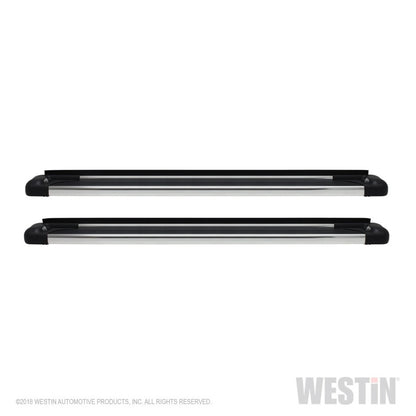 Westin SG6 Polished Aluminum Running Boards 85.5 in - Polished