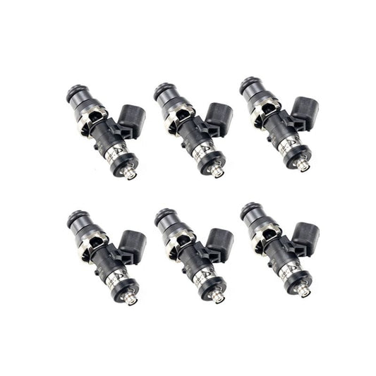 Injector Dynamics ID1050X Injectors - 48mm Length - 14mm Top - Denso Lower Cushion (Set of 6)