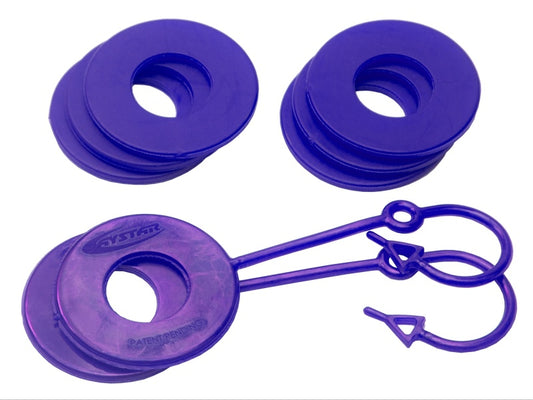 Daystar Purple D Ring Isolator w/Lock Washer Kit