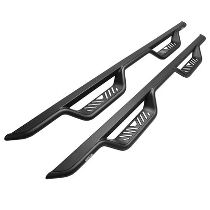 Westin 19-22 Chevrolet Silverado / GMC Sierra Crew Cab Outlaw Nerf Step Bars - Textured Black