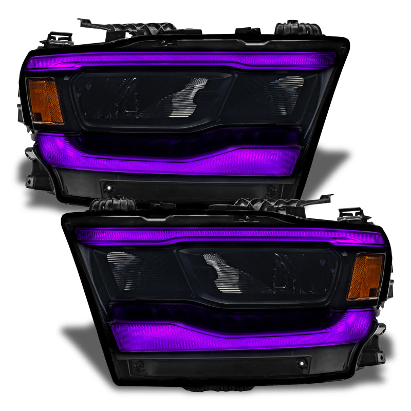 Oracle 19-21 Dodge RAM 1500 RGB+W Headlight DRL Kit - Reflector LED Headlights -