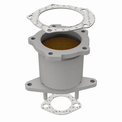 MagnaFlow Direct Fit Catalytic Converter 98 Mazda Protege Front