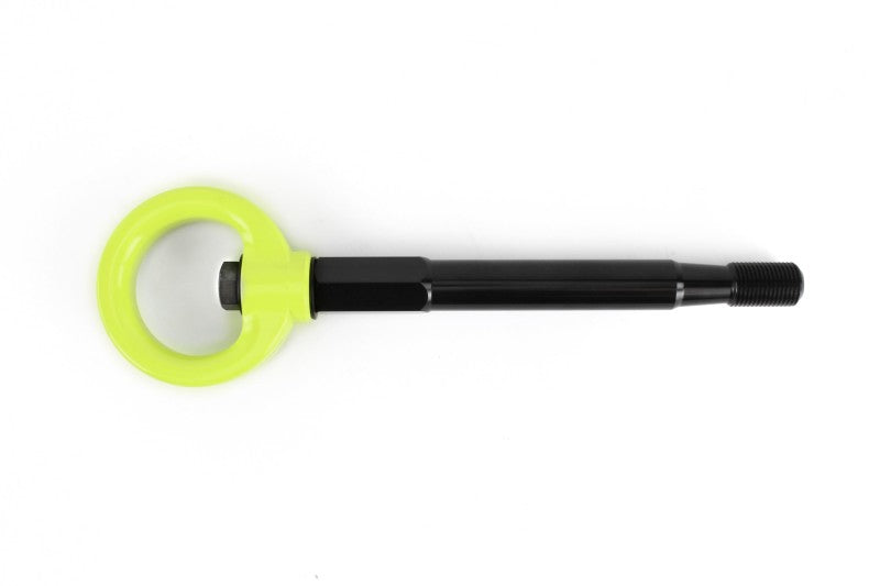 PERRIN 08-14 Subaru WRX/STI (Sedan) / 20-25 Outback All Models Tow Hook Kit (Rear) - Neon Yellow