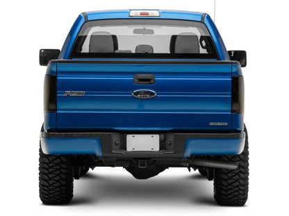 Raxiom 09-14 Ford F-150 Styleside Axial Series LED Tail Lights w/ Halo- Black Housing (Smoked Lens)