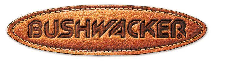 Bushwacker 19-22 GMC Sierra Pocket Style Flares Front 2 Piece - Black