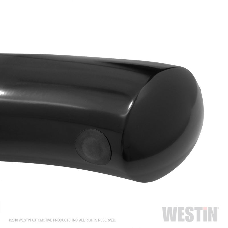 Westin 2019-2026 Chevy Silverado/Sierra 1500 Crew Cab Non LD PRO TRAXX 4 Oval Nerf Step Bars - Black
