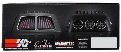 K&N Street Metal Intake System for 08-16 Harley-Davidson Touring Models - Shaker Black