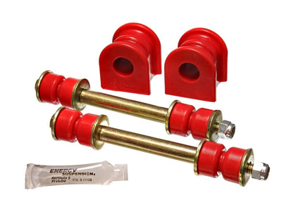 Energy Suspension 17Mm Rear Sway Bar Set - Red