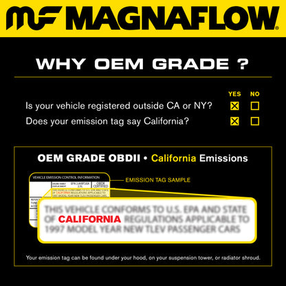 MagnaFlow Conv Direct Fit 12-15 Cadillac SRX V6-3.6L (FWD Only)