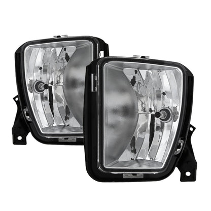 xTune Dodge Ram 2013-2016 1500 Only OEM Style Fog Lights w/Switch- Clear FL-DR13-C