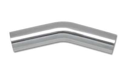 Vibrant - 4in O.D. Universal Aluminum Tubing (30 degree Bend) - Polished