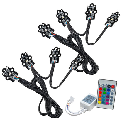 Oracle 20-21 Chevy Silverado 2500 RGB+W Headlight DRL Kit - w/ Simple Controller