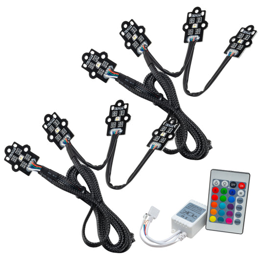 Oracle 20-21 Chevy Silverado 2500 RGB+W Headlight DRL Kit - w/ Simple Controller