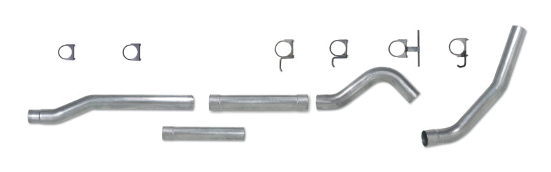 Diamond Eye KIT 4in Catback Single SS: 03-07 FORD 6.0L F250/F350