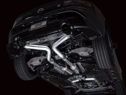 AWE Tuning 2023 Nissan Z RZ34 RWD Track Edition Cat-Back Exhaust System w/ Diamond Black Tips
