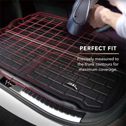 3D MAXpider 20-24 Ford Escape Cross Fold Kagu Black Cargo Liner
