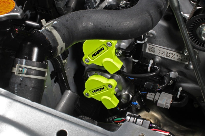 PERRIN 13-26 Subaru BRZ / Scion FR-S / Toyota 86 & GR86 Cam Solenoid Cover - Neon Yellow