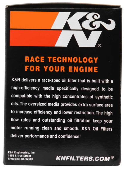 K&N Harley-Davidson 3in OD x 4.063in H Oil Filter