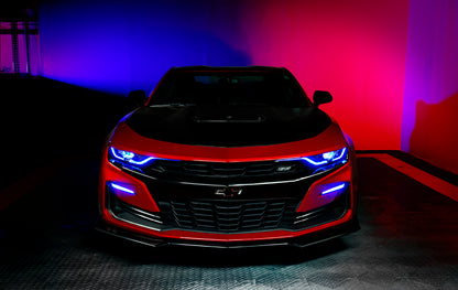 Oracle 19-21 Chevy Camaro SS/RS RGBW+A Headlight DRL  Kit - ColorSHIFT w/o Controller