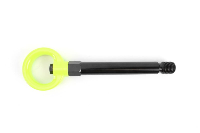 PERRIN 17-21 Honda Civic Si/Type R/Touring/Hatchback Tow Hook Kit Rear - Neon Yellow