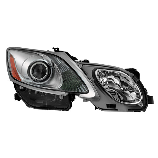xTune Lexus GS 06-11 OE Projector Headlights - Chrome Right PRO-JH-LGS06-AFS-AM-C-R