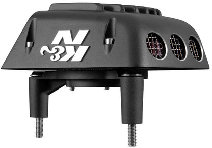 K&N Street Metal Intake System for 08-16 Harley-Davidson Touring Models - Shaker Black