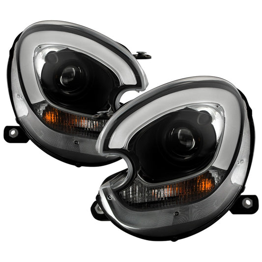 Spyder Mini Countryman 11-16 V2 Xenon/HID Only Projector Headlights - Black PRO-YD-MCO11HID-BK