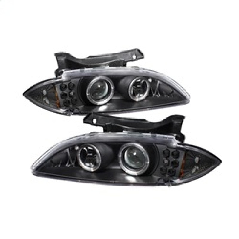 Spyder Chevy Cavalier 95-99 Projector Headlights LED Halo Replaceable LEDs Blk PRO-YD-CCAV95-BK