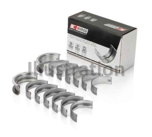 King Engine Bearings BMW M20B20-23-25-27 / M50B25 / M52B20-25-28 (Size 1.00) Main Bearing Set