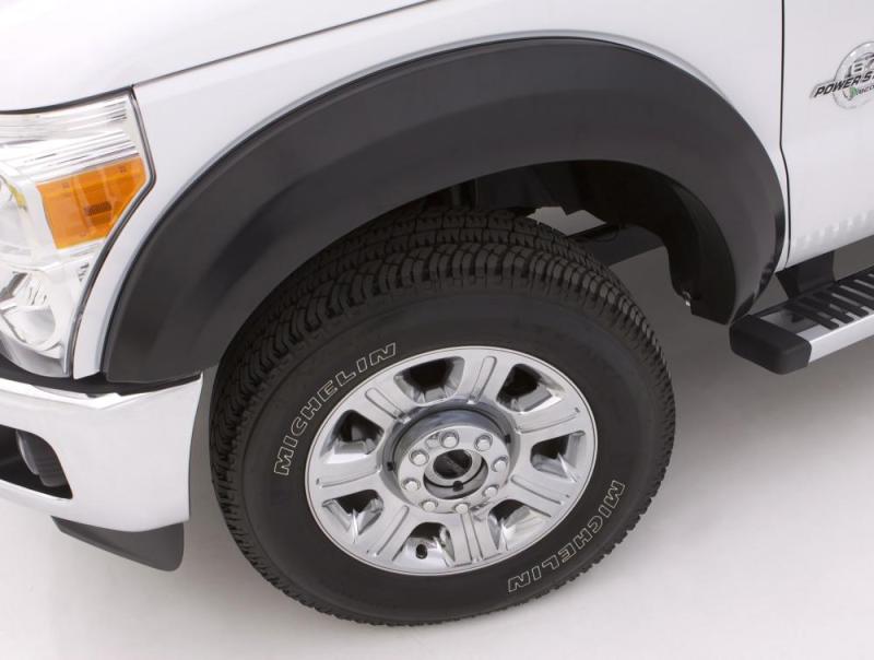 Lund 07-13 Chevy Silverado 1500 Ex-Extrawide Smooth Elite Series Fender Flares - Black (4 Pc.)