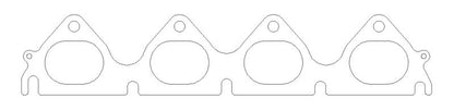 Cometic 94-00 Honda All B Series Exhaust Manifold Gasket .030 inch MLS 1.850 inch X 1.340 inch Port