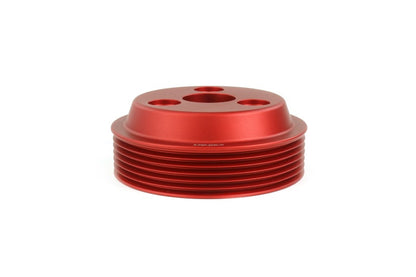 PERRIN 15-21 Subaru WRX / 18-20 Crosstrek / 14-18 FXT Lightweight Water Pump Pulley - Red